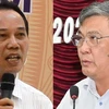 Ông Nguyễn Đức Hòa (trái) và ông Nguyễn Văn Phong - hai Phó Chủ tịch Ủy ban Nhân dân tỉnh Bình Thuận. (Nguồn: tuoitre.vn)