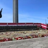 Tượng đài chiến sỹ Liên Xô ở Latvia. (Nguồn: Getty)