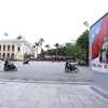 Khu vực Quảng trường Cách mạng tháng Tám. (Ảnh: Hoàng Hiếu/TTXVN)