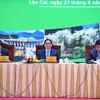 Thủ tướng Phạm Minh Chính chủ trì Hội nghị triển khai Nghị quyết số 11 về phát triển vùng Trung du và miền núi Bắc Bộ. ( Ảnh: Dương Giang/TTXVN)
