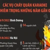 [Infographics] Các vụ cháy quán karaoke nghiêm trọng những năm gần đây