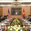 Quang cảnh Đối thoại Chính sách quốc phòng Việt Nam-Hoa Kỳ năm 2022. (Ảnh: Đàm Đình Hòa/TTXVN phát)