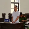 Bị cáo Hoàng Văn Hoành tại phiên xét xử. (Ảnh: TTXVN phát)