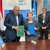 Ngoại trưởng Ai Cập Sameh Shoukry (giữa-bên trái). (Nguồn: dailynewsegypt.com) 