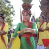 Lễ hội Katê đã được Bộ Văn hóa, Thể thao và Du lịch đưa vào danh mục Di sản văn hóa phi vật thể cấp Quốc gia vào năm 2017. (Ảnh: Nguyễn Thành/TTXVN)