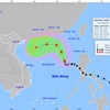 Hình ảnh vị trí và đường đi của bão số 7. (Nguồn: nchmf.gov.vn)