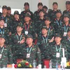 Các đại biểu là quan chức quân sự các nước ASEAN dự khai mạc. (Ảnh: Trọng Đức/TTXVN) 