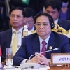 Thủ tướng Phạm Minh Chính dự Hội nghị Cấp cao ASEAN- Ấn Độ lần thứ 19. (Ảnh: Dương Giang/TTXVN) 