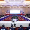 Hội nghị cấp cao ASEAN-Trung Quốc lần thứ 25. (Ảnh: Dương Giang/TTXVN) 