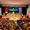 Quang cảnh khai mạc Đại hội đại biểu Phật giáo toàn quốc lần thứ 9. (Ảnh: Minh Đức/TTXVN) 