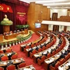 Quang cảnh hội nghị lần thứ 6 Ban Chấp hành Trung ương Đảng. (Nguồn: TTXVN)