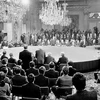 Lễ ký Hiệp định Paris về chấm dứt chiến tranh, lập lại hòa bình ở Việt Nam, ngày 27/1/1973, tại Trung tâm Hội nghị quốc tế ở Paris (Pháp). (Ảnh: Văn Lượng/TTXVN)