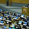 Một phiên họp Hạ viện Nga ở Moskva. (Ảnh: AFP/TTXVN) 