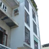 Công trình số K38/25 đường Lê Hữu Trác (phường An Hải Đông, quận Sơn Trà, thành phố Đà Nẵng) có tổng diện tích sàn hơn 1.182m2, được chia thành 35 căn hộ mini, trong đó có 31 căn hộ đã bán trái phép. (Ảnh: Quốc Dũng/TTXVN) 