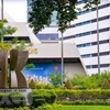 Quang cảnh tòa nhà trụ sở Ban Thư ký ASEAN tại Jakarta, Indonesia ngày 1/1/2022. (Nguồn: THX/TTXVN) 