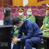 Bị cáo Nguyễn Kim Trung Thái tại Tòa. (Ảnh: Hồng Giang/TTXVN) 