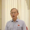 Chủ nhiệm Ủy ban Tài chính, Ngân sách của Quốc hội Nguyễn Phú Cường. (Ảnh: Bùi Giang/TTXVN)