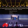 Đội Việt Nam xuất sắc giành giải Ba cuộc thi Huawei ICT Competition 2022-2023. (Nguồn: Huawei)