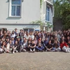 Các sinh viên tham dự Ngày hội hướng nghiệp tại Hà Lan. (Ảnh: TTXVN phát)
