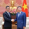 Chủ nhiệm Ủy ban Đối ngoại Vũ Hải Hà và Đại sứ Indonesia tại Việt Nam Denny Abdi. (Nguồn: Cổng thông tin điện tử Quốc hội)