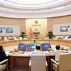 Phiên họp Chính phủ thường kỳ tháng 6/2023. (Ảnh: Dương Giang/TTXVN) 