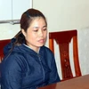 Đối tượng cho vay lãi nặng Nguyễn Thị Lan Hương. (Ảnh: TTXVN phát)