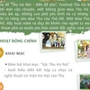 [Infographics] Lần đầu tiên tổ chức Festival Thu Hà Nội