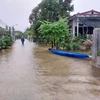 Mưa lớn liên tục khiến các địa bàn vùng thấp trũng của tỉnh Thừa Thiên-Huế bị ngập lụt. (Ảnh: Mai Trang/TTXVN)