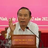 Thứ trưởng Bộ Nông nghiệp và Phát triển Nông thôn Phùng Đức Tiến được Thủ tướng bổ nhiệm lại từ ngày 2/11/2023. (Ảnh: Thanh Tân/TTXVN) 