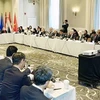 Cuộc họp cấp bộ trưởng của Khuôn khổ kinh tế Ấn Độ Dương-Thái Bình Dương (IPEF) tại Detroit ngày 27/5/2023. Ảnh minh họa. (Nguồn: Bộ Thương mại, Công nghiệp và Năng lượng Hàn Quốc)