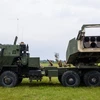 Hệ thống Rocket Đa nòng Cơ động cao (HIMARS) nằm trong gói viện trợ quân sự của Mỹ cho Ukraine. (Nguồn: AFP/TTXVN)