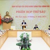 Thủ tướng Phạm Minh Chính, Trưởng Ban Chỉ đạo Cải cách Hành chính của Chính phủ, chủ trì Phiên họp thứ sáu. (Ảnh: Dương Giang/TTXVN) 