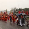 Lễ rước thần trong lễ hội Đình Đầm Hà. (Nguồn: Cổng Thông tin Điện tử tỉnh Quảng Ninh)