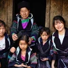 Trang phục của người Mông Đen ở Sa Pa. (Nguồn: Cổng Thông tin Du lịch Sa Pa)