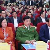 Các đại biểu dự Hội nghị triển khai nhiệm vụ năm 2024 của Bộ Thông tin và Truyền thông. (Ảnh: Dương Giang/TTXVN)