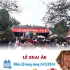 Lễ hội Khai ấn Đền Trần Nam Định Xuân Giáp Thìn 2024 