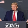 Cựu Tổng thống Mỹ Donald Trump phát biểu tại Washington, DC, Mỹ, ngày 26/7/2022. (Ảnh: AFP/TTXVN)