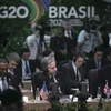 Các Ngoại trưởng tham dự Hội nghị Ngoại trưởng G20 tại Bzazil. (Nguồn: AP)