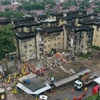 Một vụ sập nhà ở Brazil năm 2023. Ảnh minh họa. (Nguồn: Reuters)