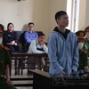 Triệu Văn Thành tại phiên tòa. (Nguồn: Công an Bắc Kạn)