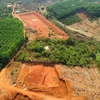 Toàn cảnh dự án bãi rác mới huyện Đắk R’lấp sau gần 3 năm khởi công xây dựng. (Ảnh: Hưng Thịnh/TTXVN)