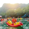 Các điểm tham quan du lịch sinh thái, thiên nhiên tại Quảng Bình trở thành những điểm đến lý tưởng, thu hút số lượng lớn khách du lịch. (Ảnh: TTXVN)