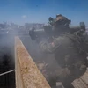 Binh sỹ Israel được triển khai trong chiến dịch quân sự tại Rafah, Dải Gaza, ngày 18/5/2024. (Ảnh: THX/TTXVN)