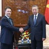 Chủ tịch nước Tô Lâm tiếp Đại sứ Pakistan tại Việt Nam Kohdayar Marri. (Ảnh: Nhan Sáng/TTXVN)