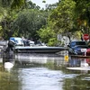 Ngập lụt tại Mỹ. (Ảnh: AFP/TTXVN)