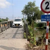 Cầu giao thông nông thôn được đầu tư xây dựng trên địa bàn huyện Châu Thành, tỉnh Kiên Giang, nơi có đông đồng bào Khmer sinh sống. (Ảnh: Lê Sen/TTXVN)