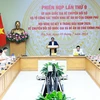 Thủ tướng Phạm Minh Chính chủ trì Hội nghị sơ kết 6 tháng Ủy ban Quốc gia về chuyển đổi số và Đề án 06. (Ảnh: Dương Giang/TTXVN)