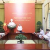 Chủ tịch nước Tô Lâm phát biểu kết luận Phiên họp thứ 5 Hội đồng Quốc phòng và An ninh. (Ảnh: Nhan Sáng/TTXVN)