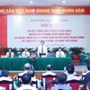 Hội nghị triển khai nhiệm vụ 6 tháng cuối năm 2024 Ban Tuyên giáo Trung ương. (Ảnh: Phương Hoa/TTXVN)