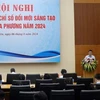 Quang cảnh hội nghị. (Ảnh: Đinh Văn Nhiều/TTXVN)